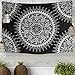 Mandala Tapestry Flower Wall Hanging Hippie Bohemian Tapestry Psychedelic Tapestry Wall Hanging Indian Dorm Decor (59.1