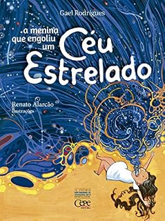 Livro A menina que engoliu um céu estrelado