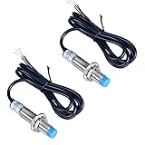 DMWD 2Pcs M12 Proximity Switch Inductive Proximity