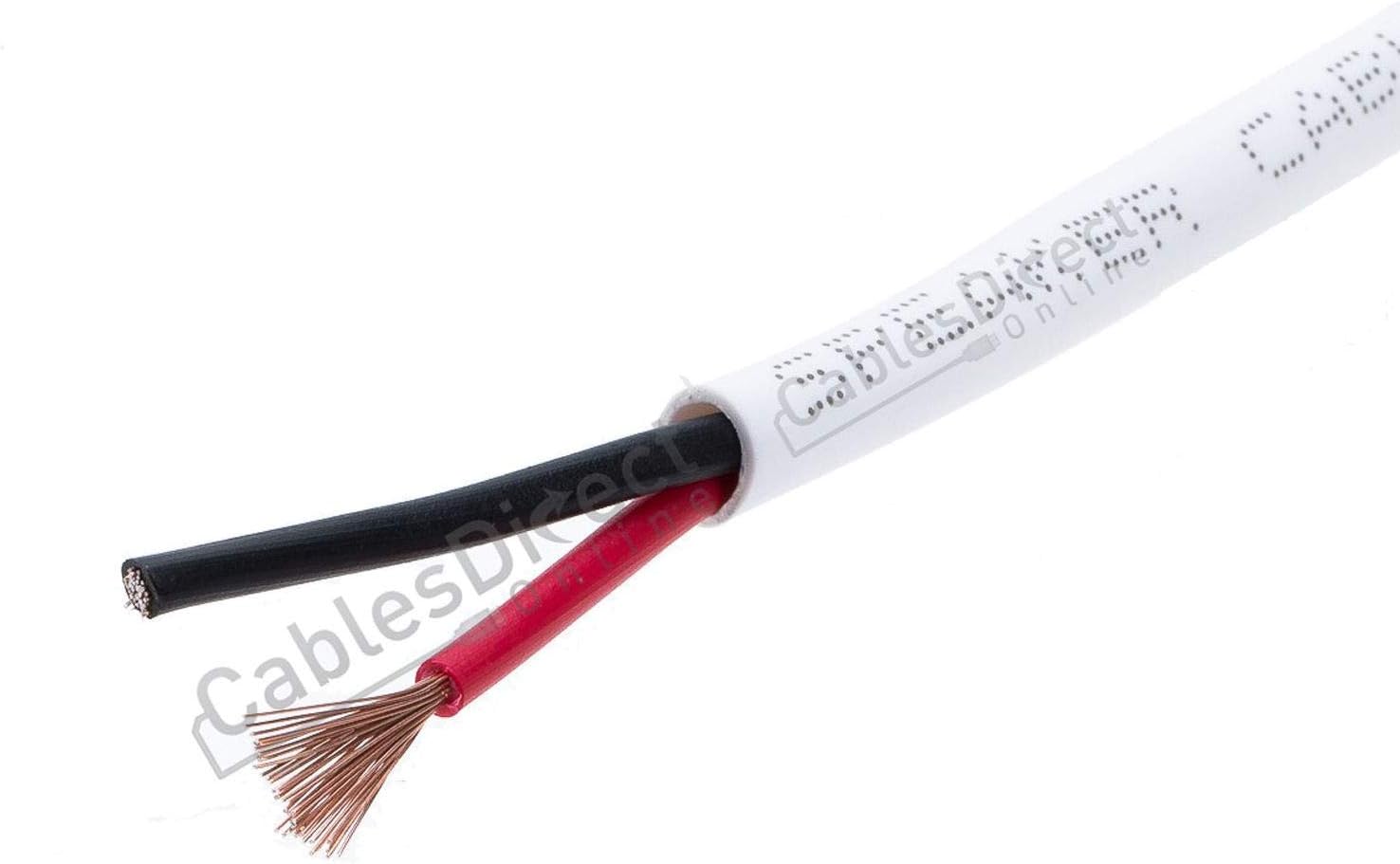 500ft 16AWG 2 Conductors (16/2) CL2 Rated Loud Speaker Cable Wire, Pull Box (for in-Wall Installation) (16AWG / 2 Conductors, 500ft): Electronics