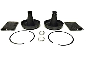 ATV Parts Connection CV Boot Kits for Polaris Outlaw 500 525 IRS 2x4, Rear, Inner, Set of 2, Durable Rubber, Quality Grease, OE Type Retaining Rings, Direct Replacement, Complete Kit, ATVPC
