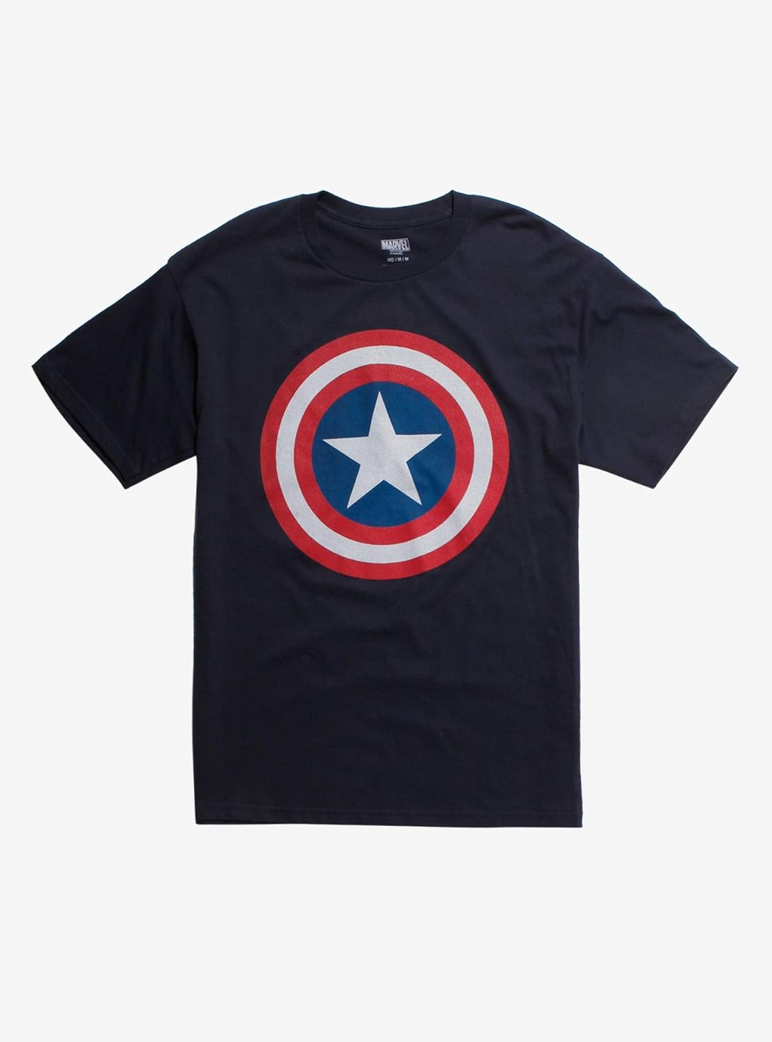 Amazon Marvel マーベル キャプテンアメリカ シールド ｔシャツ Tシャツ カットソー 通販
