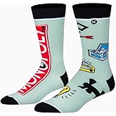 ODD SOX – Monopoly Crew Socks – Classic Board Game Themed Graphic Print – Large Size Men 8–12 / Women 9.5–13.5