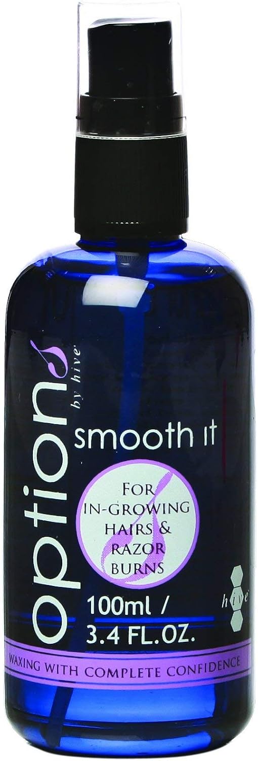 Hive of Beauty Smooth Growing Hairs and Razor Burns Treatment Spray 100ml, 100 ml (Pack of 1)