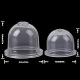 Rybtd 20PCS Universal Petrol Primer Bulb 19mm 22mm Carburetor Primer view 7