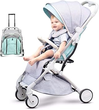 poussette canne ultra compacte au pliage