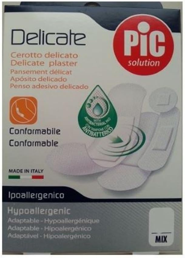 Pic Delicate Delicate Mix Plaster Various Formats 40 Patches