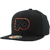ZHATS NHL Unisex Kids NHL Officially Licensed Youth Adjustable Snapback Hat Flat Bill Z11 Black Element