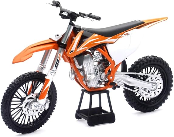 Ktm 450 Sx F Dirt Bike Orange And White Motorcycle Model 1 10 By New Ray 57943 Die Cast Vehicles Amazon Canada