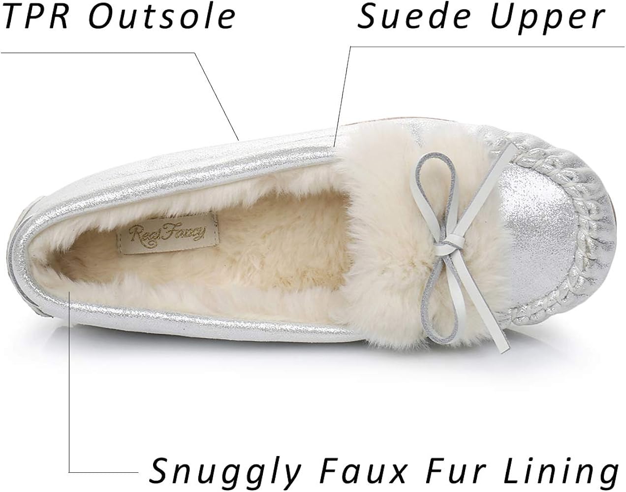 fancy fur slippers