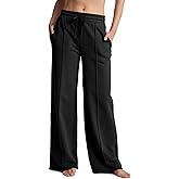Beyond Yoga Womens Luxefleece Pintuck Wide Leg Pants
