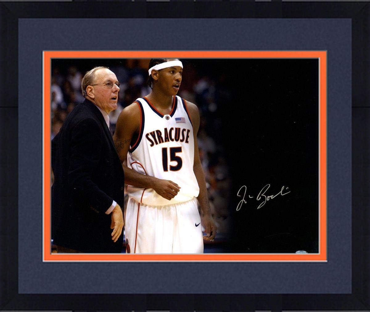 carmelo anthony autograph