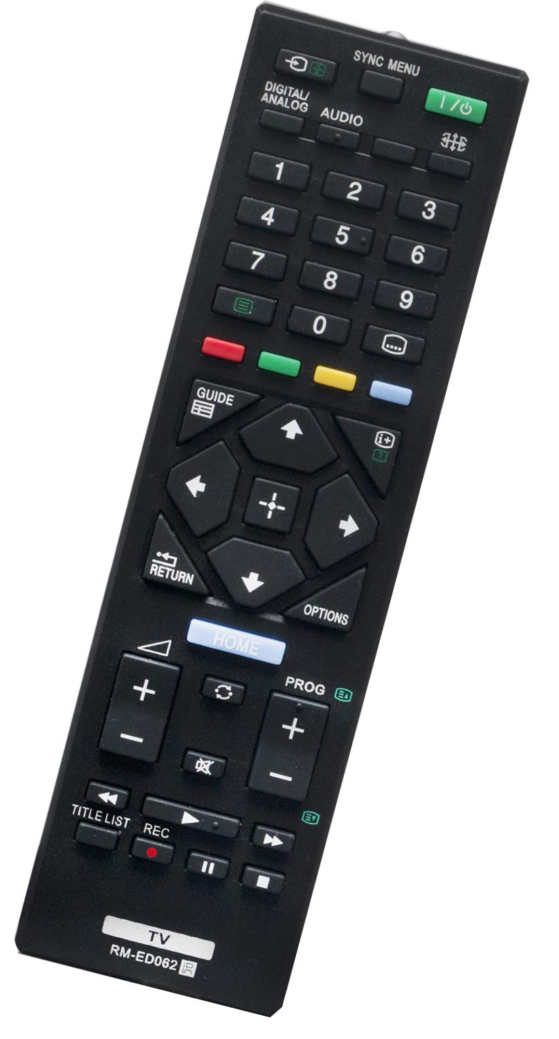 ALLIMITY RM-ED062 Replacement Remote Control for Sony Bravia LED LCD Smart TV KD-43XE7077 KD-49XE7077 KDL-32R424A KDL-32R430B KDL-32RE405 KDL-40R353C KDL-40R483B KDL-40R485B