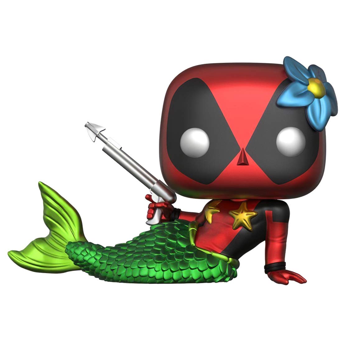 Funko Mermaid Deadpool 321 32593 B Target Exclusive Deadpool X Pop Marvel Vinyl Figure 1 Pet Plastic Graphical Protector Bundle - deadpool roblox pants