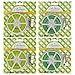 Black Duck Brand Set of 4 Garden Twist Tie Rolls! 100FT Each Spool! Features Dispenser and Cutter! Light Green, Dark Green!thumb 4