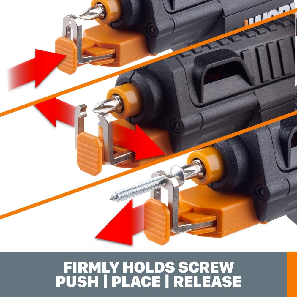 WORX WX255L SD Semi-Automatic Power Screw Driver with Screw Holder: Home Improvement