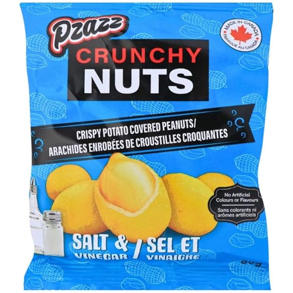 ピーナッツページ Amazon.com : Pzazz Crunchy Nuts, Crispy Potato Covered Peanuts