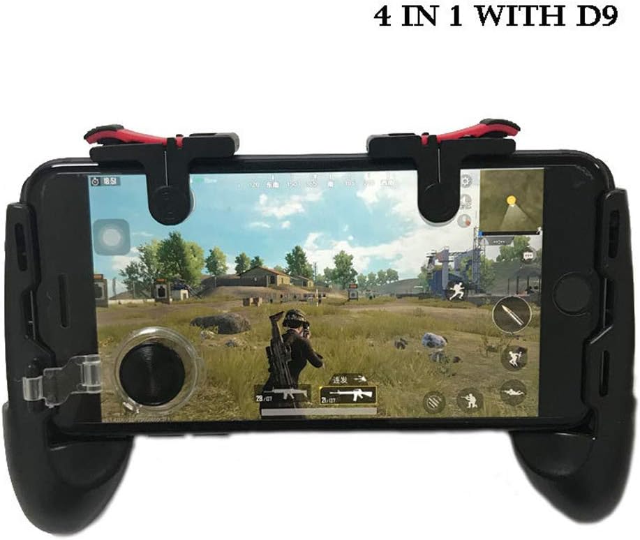 GFULLOV Gamepad 4 In 1 Set Mobile Phone Universal Buttons Shooter Controller Gaming Joystick Portable Handle Holder