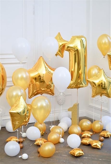 Amazon Com Lfeey 6x9ft Happy 1st Birthday Background Baby Room