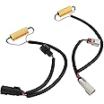 LED Tail Light Conversion Harness, 2 Pcs Tail Light Conversion Harness LED Taillight Conversion Adaptor Wiring Connector for LTZ 2016 2017 2018