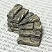 SODIAL(R)Miniature Resin Bridge Stair Garden Fairy Ornament Flower Pot Plant Home Decor Bonsai Craft Curved Stairs Gray