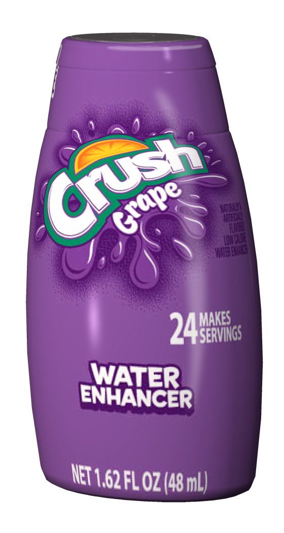Crush Orange Liquid Water Enhancer, 1.62 OZ, 4 Count