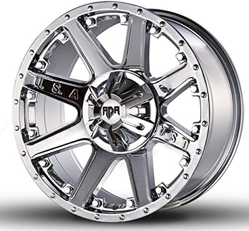 Red Dirt Road (RDR) RD04 USA 17x9 5x114.3/5x4.5" +0mm Chrome Wheel Rim