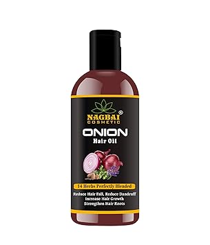Nagbai Onion Hair Oil For Hair Growth (100 ML Bottle)