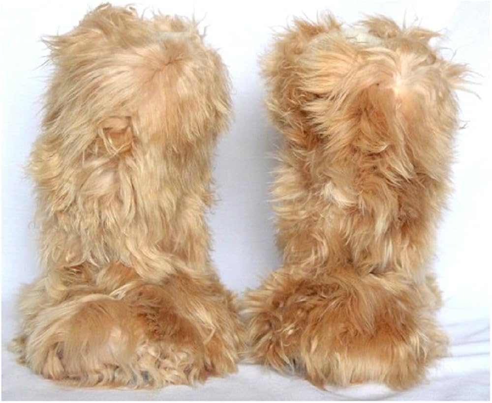 alpaca fur boots