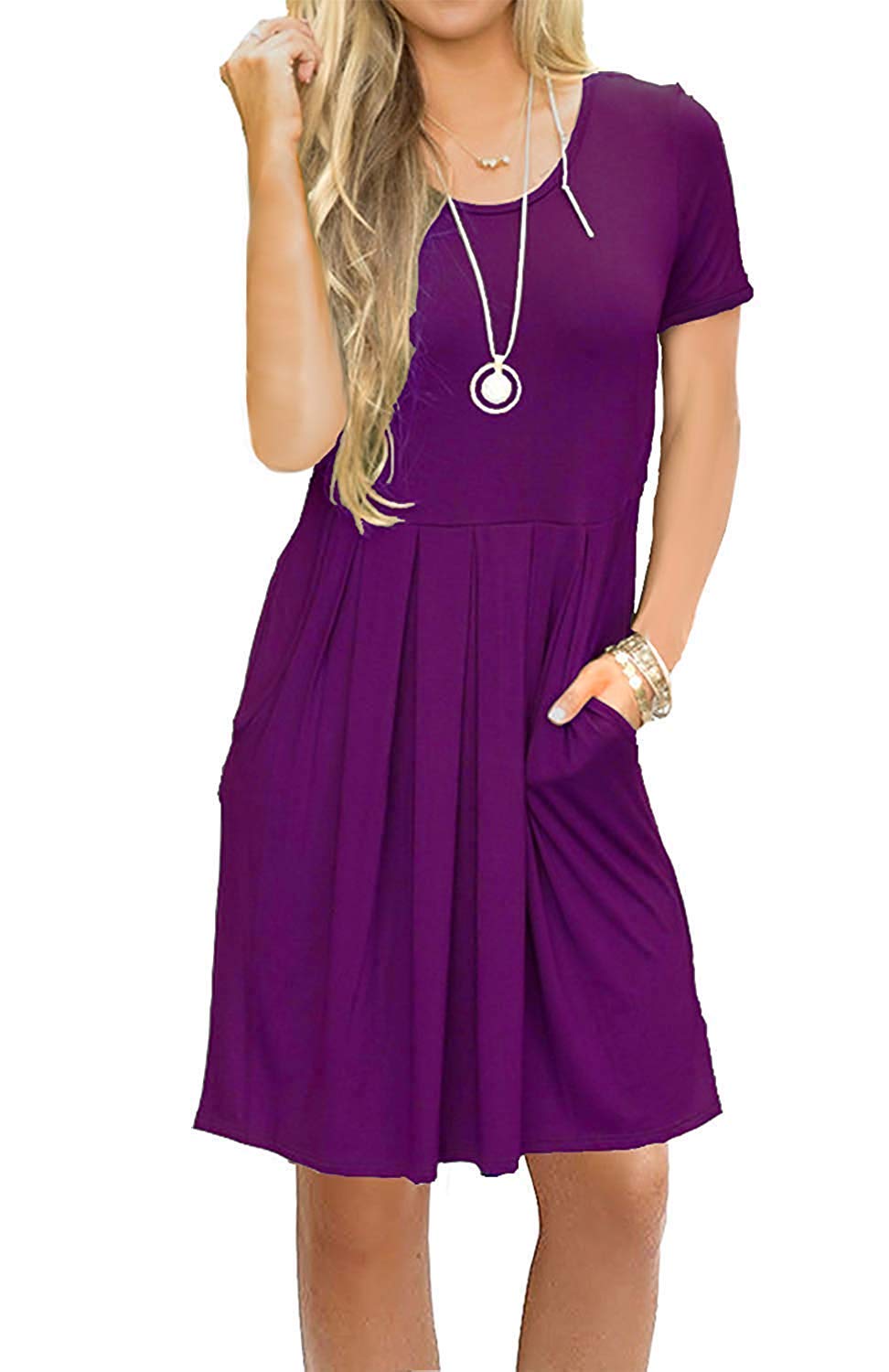 chinese dress ladies 3/4 Sleeve Knee Length Dress for Women 2024 Casual Comfy Loose Fit Midi  Dresses Womens Summer Boho Floral Dresses at Amazon Women's Clothing store