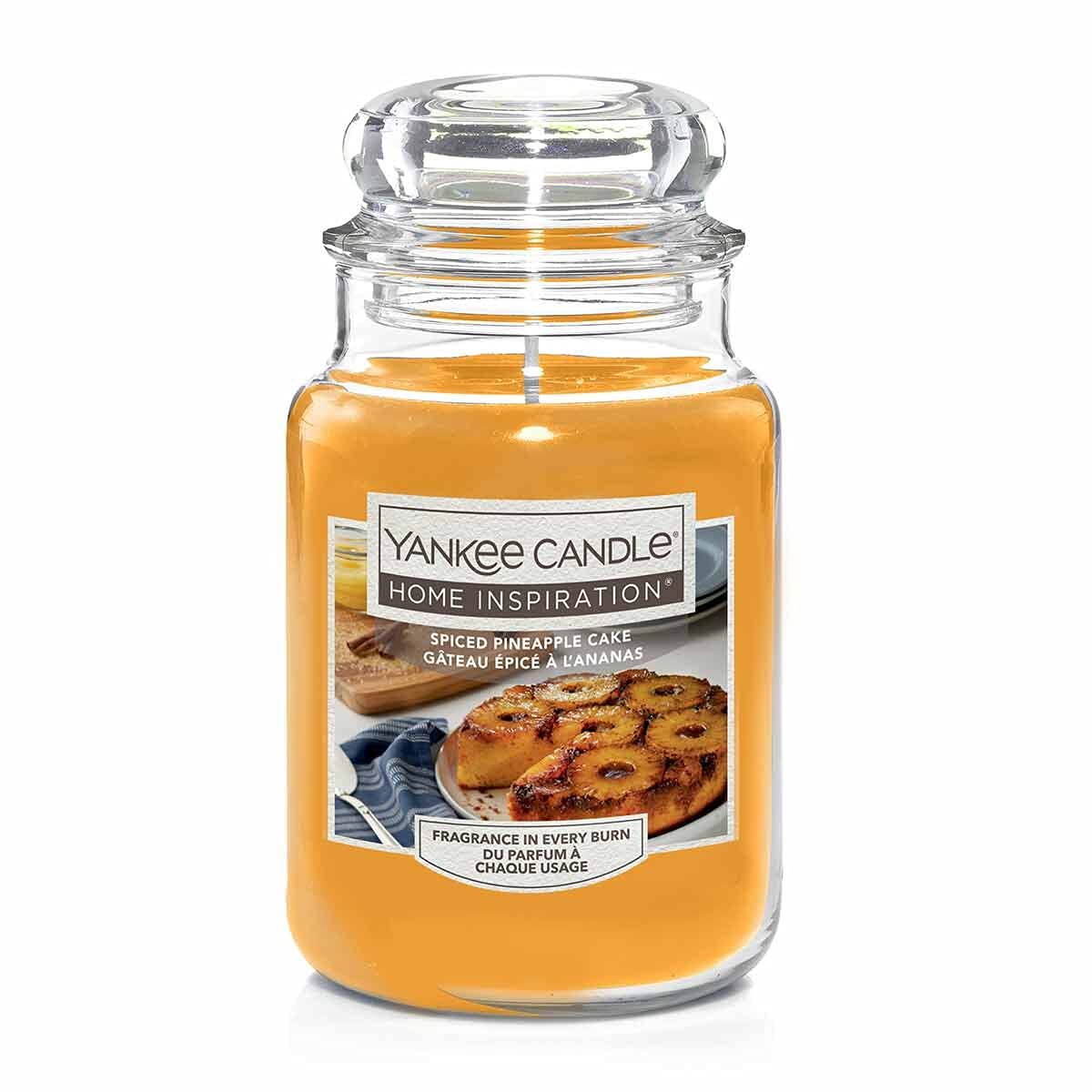 Yankee Candle Home Inspiration - Spiced Pineapple Cake - Large Jar (538g)