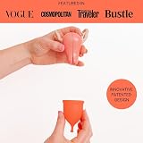 Pixie Menstrual Cup - 100% Medical-Grade Silicone - Reusable & Soft view 2