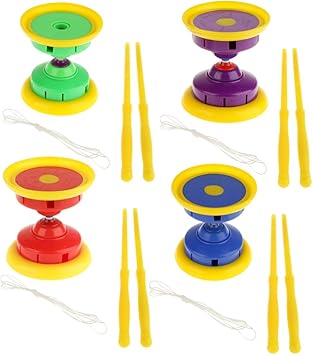 Non Brand Juego De Yoyo Diabolo Palos Linea De Malabares De