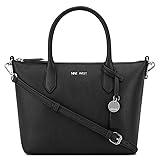 Nine West Violla Satchel, Black