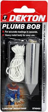 DEKTON DT45452 Plumb Bob Heavy Weight String Line Builder Carpenter Tool view 2