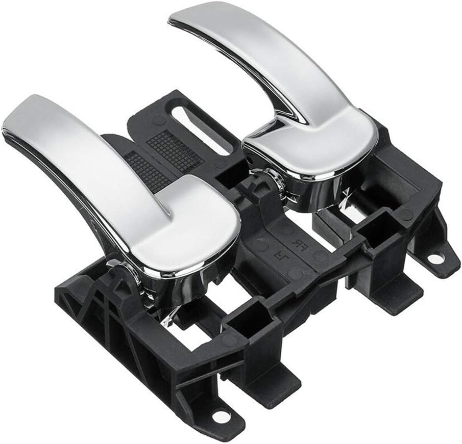MeiBoAll Car Interior Left and Right Inner Door Handle Replacement for Nissan Qashqai 2007-2013
