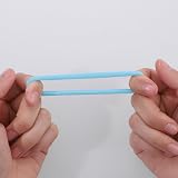 nuoshen 100Pcs Cotton Hair Ties for Women Elastic Ponytail Holders view 3