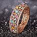 Qianse ♚Party Queen♚ Rose Gold Plated 7.5