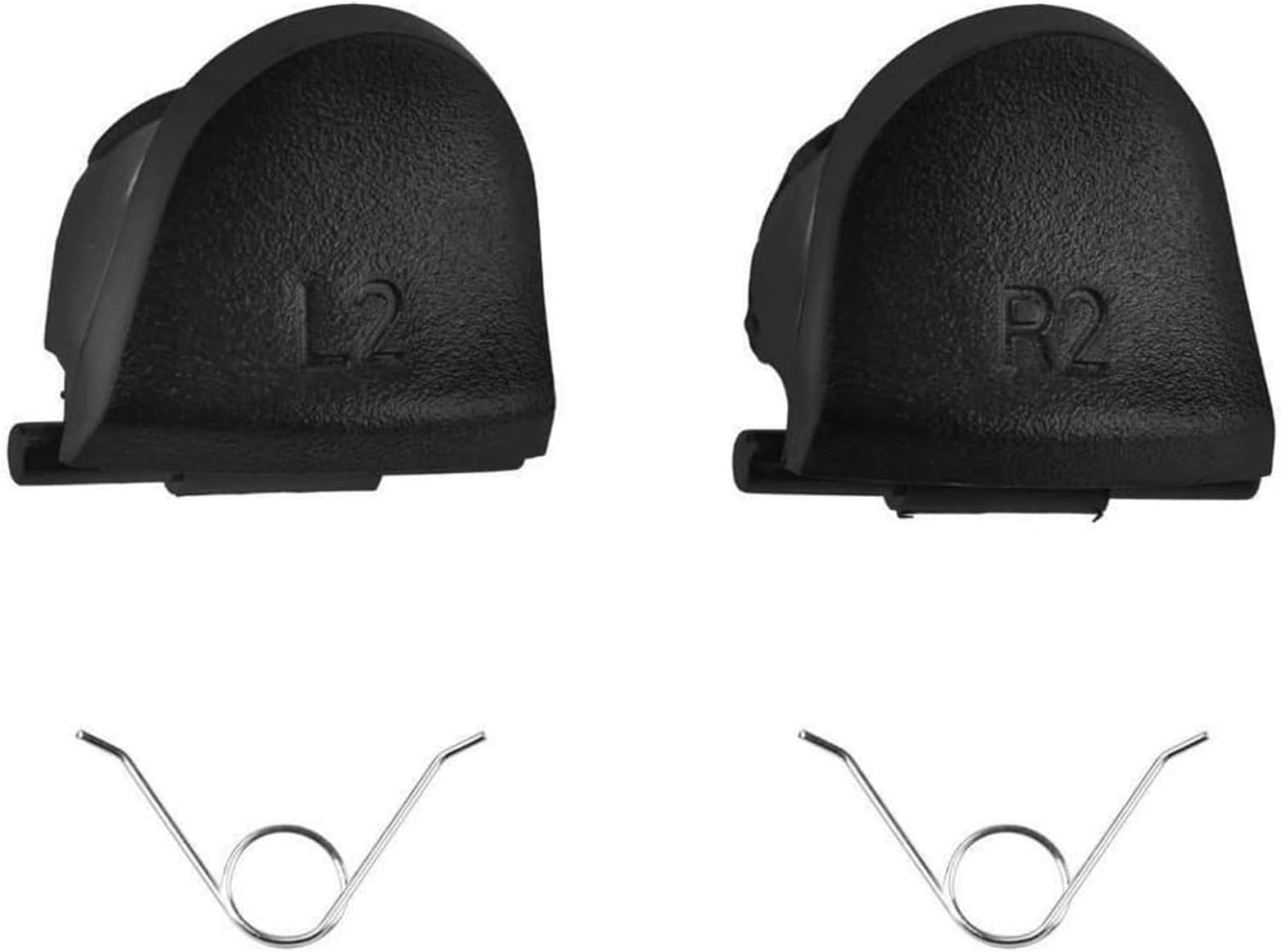 gotor 2 Trigger Buttons+2 Springs Replacement Parts For PlayStation 4 PS4 L2 R2