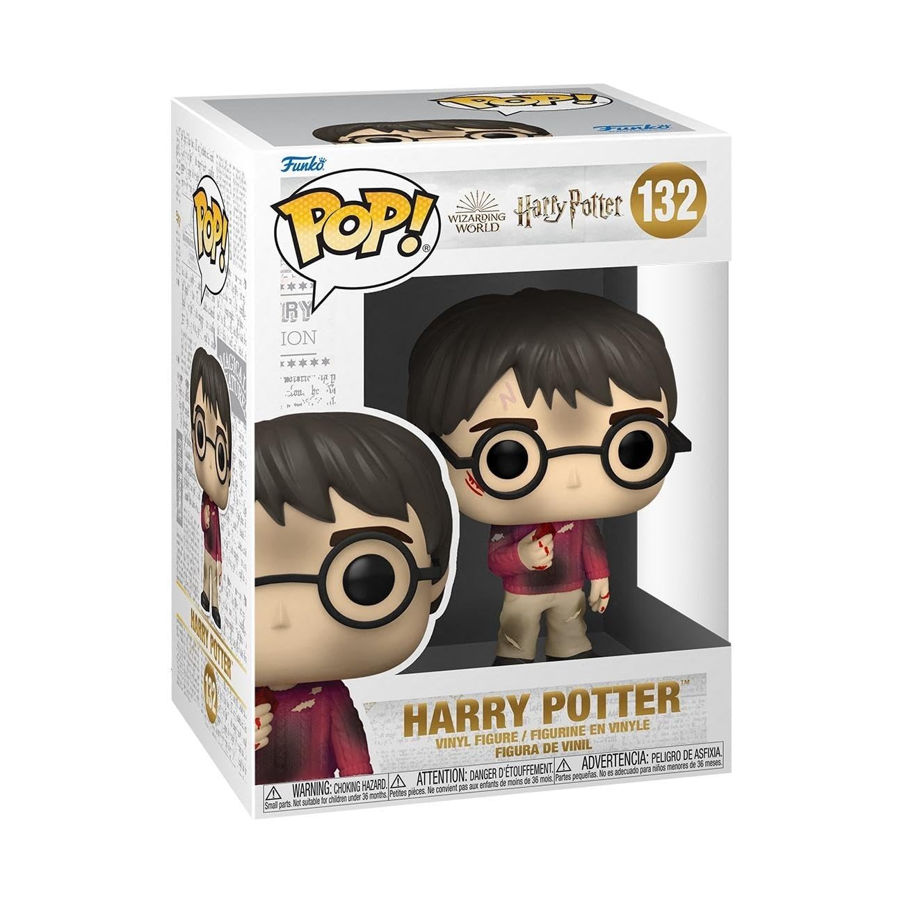 Funko POP! HP: HP Anniversary - Harry Potter With the Stone - Harry Potter - Collectable Vinyl Figure - Gift Idea - Official Merchandise - Toys for Kids & Adults - Movies Fans
