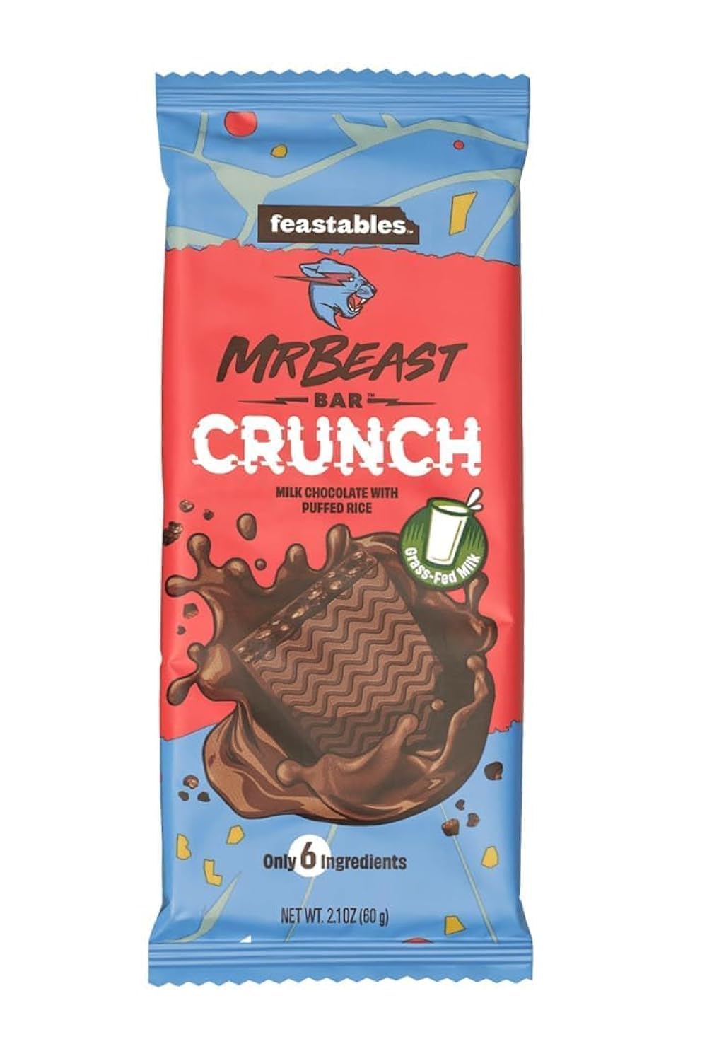 Mr beast FEASTABLES 61個セット Feastable MrBeast Original Chocolate Bar - 2.1 OZ - acmemarkets