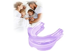 AYROX Mouth Guard for Clenching Teeth at Night, Professional Anti-Grinding Mouthpiece, Relieves Bruxism & Tooth Clenching, Custom-Fit Design with Sanitary Storage Case-5651