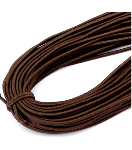 4 Rolls Elastic Stretch Cord (0.8mm) - Black & White, For Jewelry Making, Bracelets, Necklaces