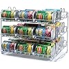 Stackable Can Rack Organizer, Storage for 36 cans – Great for the Pantry Shelf, Kitchen Cabinet or Counter-top. Stack…