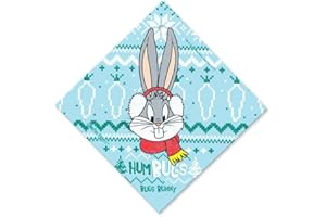 Trend Setters Looney Tunes – Bugs Bunny Sweater Carrot Pattern – StarFire Prints Glass Art - Diamond Glass Art - Ideal For Gifting and Collecting