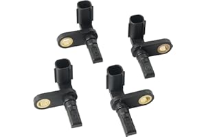 BELKEBIR 4PCS ABS Wheel Speed Sensor Front & Rear, Left & Right Compatible with 2007-2017 Toyota Tundra Replace ALS1791, 89543-0C020, 970112, 5S8686, ALS1790, 89542-0C020, 970106, 5S8660