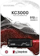 Kingston KC3000 PCIe 4.0 NVMe M.2 SSD 512GB KC3000S/512G view 3