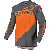 Alpinestars Racer Supermatic Jersey Anthracite/Orange Md (3761522-1440-M)