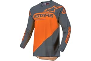 Alpinestars Racer Supermatic Jersey Anthracite/Orange Xl (3761522-1440-XL)