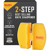 Smith's CCKS 2-Step Knife Sharpener, Yellow